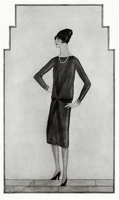 1926 vogue chanel little black dress|coco Chanel black dress history.